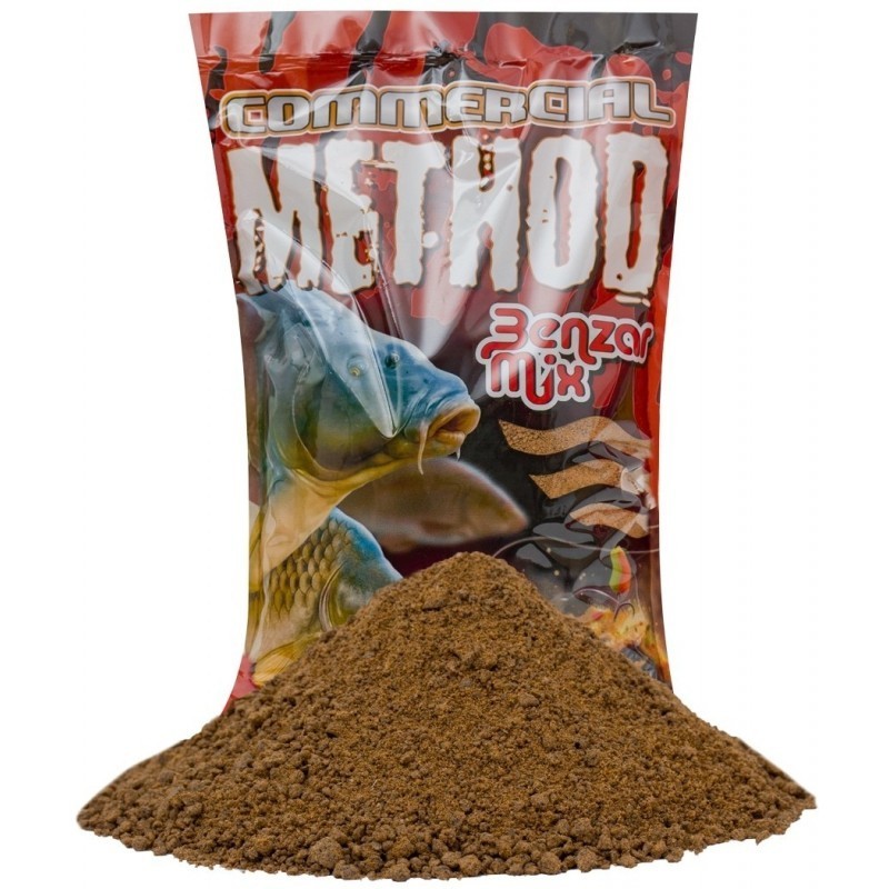Benzar Mix Method Commercial Groundbait, 800g – Nada de top pentru feeder Meta