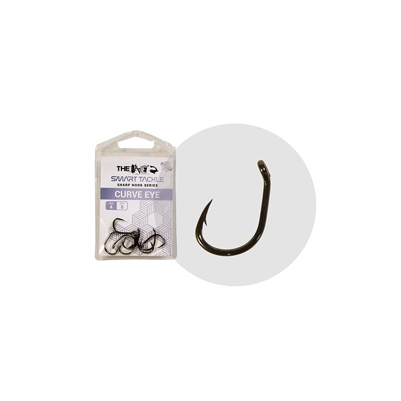 Carlige Crap The One Curve Eye Black Nickel - Marime 1, Cod 41617-301 Carlige Crap The One Curve Eye Black Nickel - Marime 1, Cod 41617-301