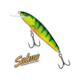 Salmo Minnow M9F – Voblerul de încredere pentru orice rapitor, cu un design ce imită perfect peștii mici!