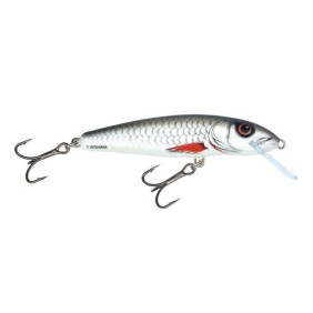 Salmo Minnow M9F – Voblerul de încredere pentru orice rapitor, cu un design ce imită perfect peștii mici!